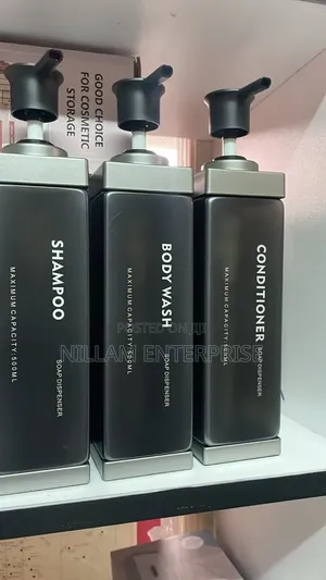 Tripple Wall Mounted Hand Wash,shampoo Dispenser