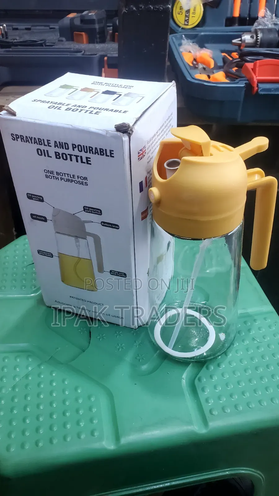 2 in 1 Oil Dispenser Sprayable and Pouring 470ml