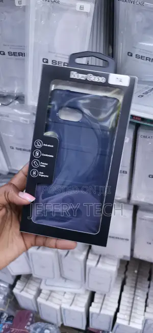 Navy Blue Rugged Shield TPU Silicone Case Made for the Google Pixel 7a