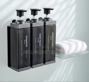 Tripple Wall Mounted Hand Wash,shampoo Dispenser