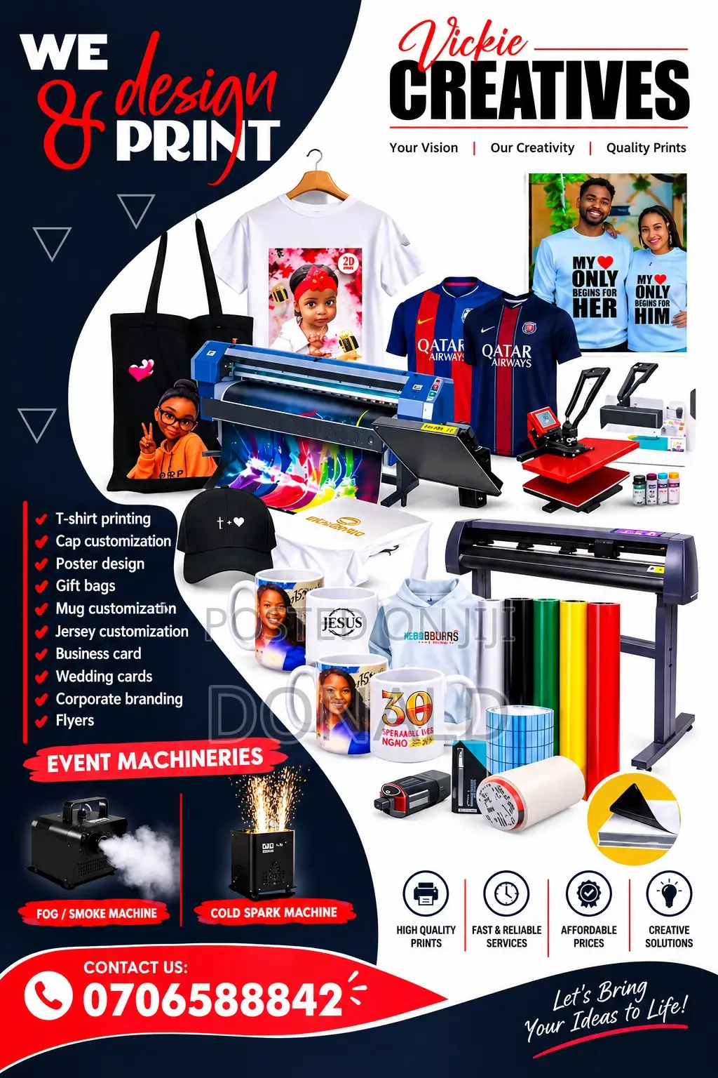Graphic Design/Printing/Branding Services in Nairobi, Eldoret & Kitale