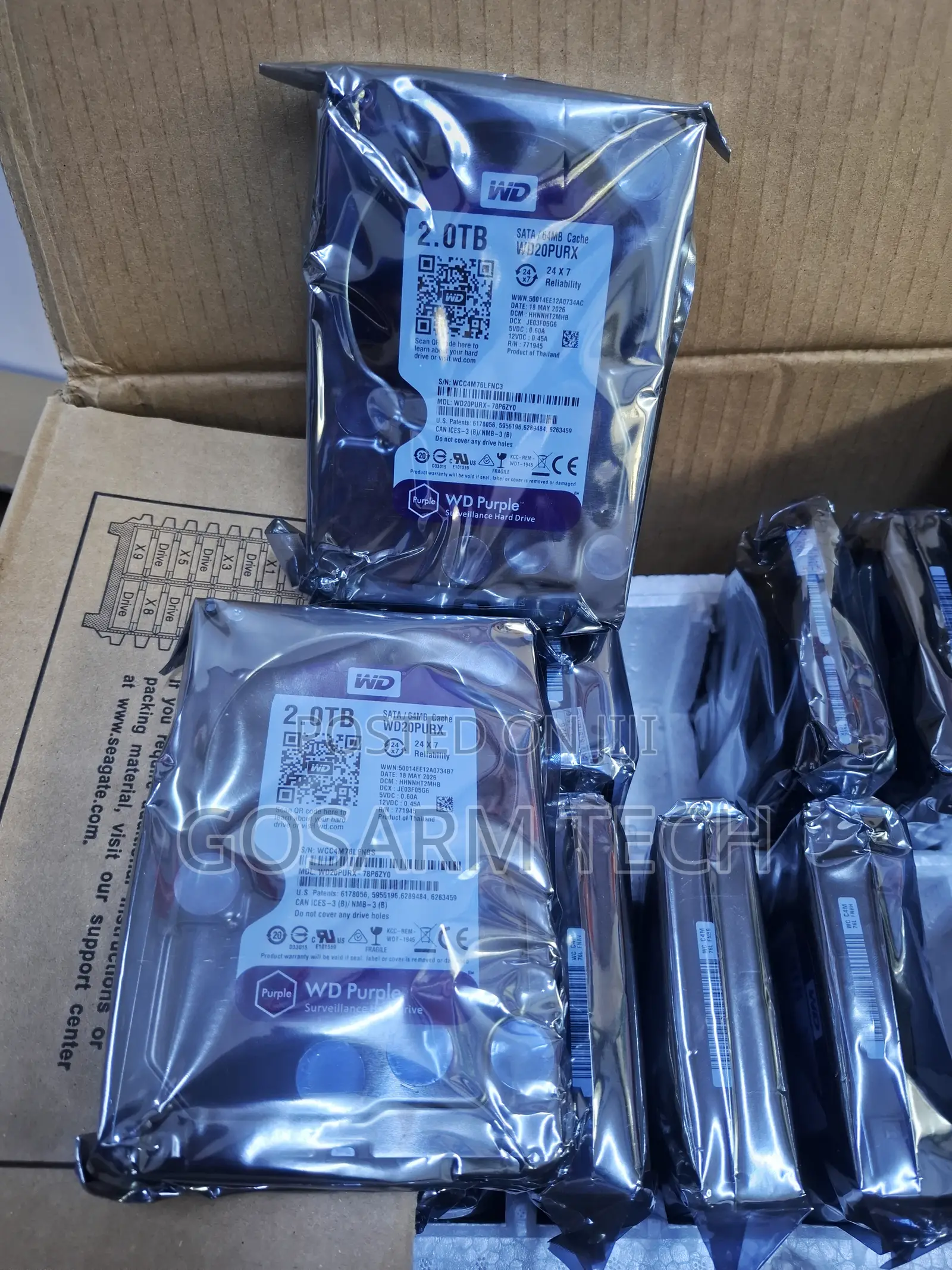 Western Digital WD 2TB HDD Digital Storage for Videos,and Backups