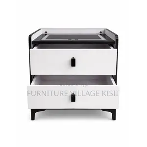 Modern Two -Tone Bedside Cabinet