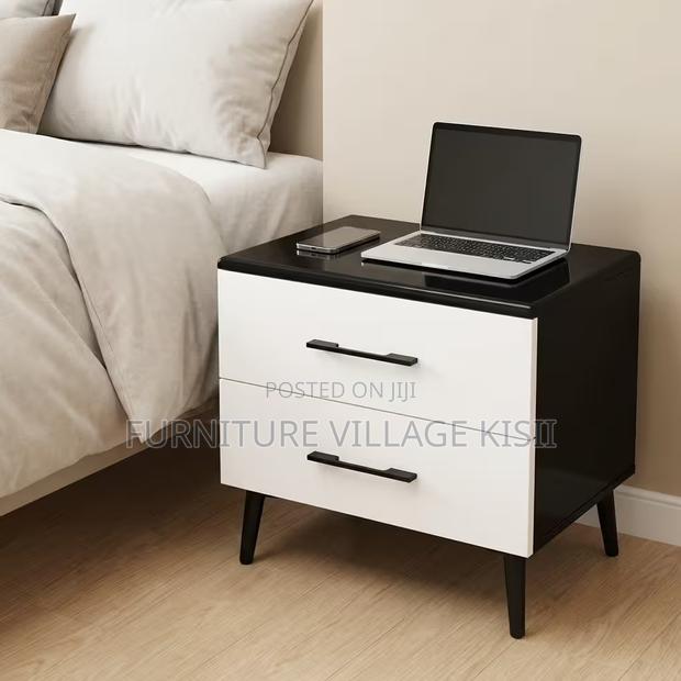 Modern Two -Tone Bedside Cabinet - thumbnail 10
