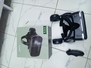SHINECON VR Headset With Controller for 4.7 to 6.5 Inch Phones
