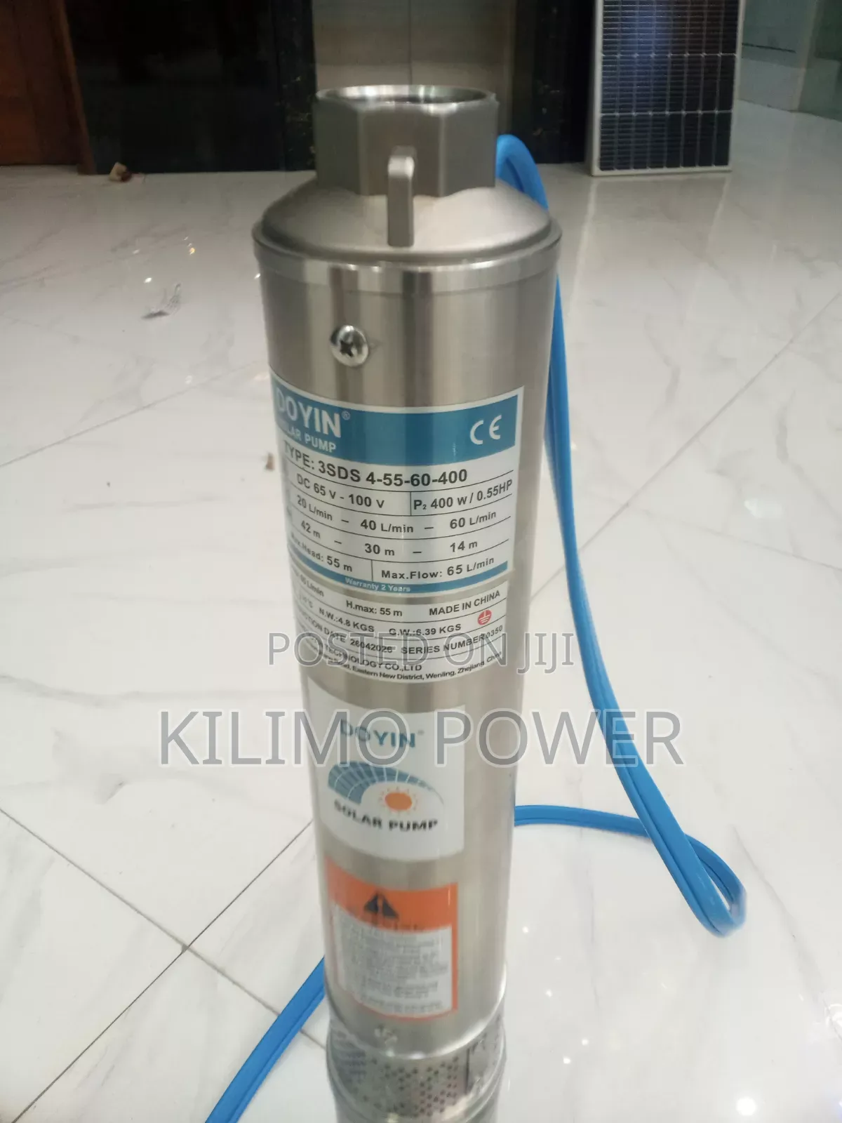 Doyin Solar Pump 0.5Hp