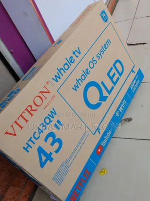 Vitron 43 Inches Smart QLED Whale OS TV HTC43QW
