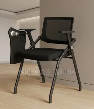 Office Chairs; Ergonomic Black School Writing Seat With Mid Backrest