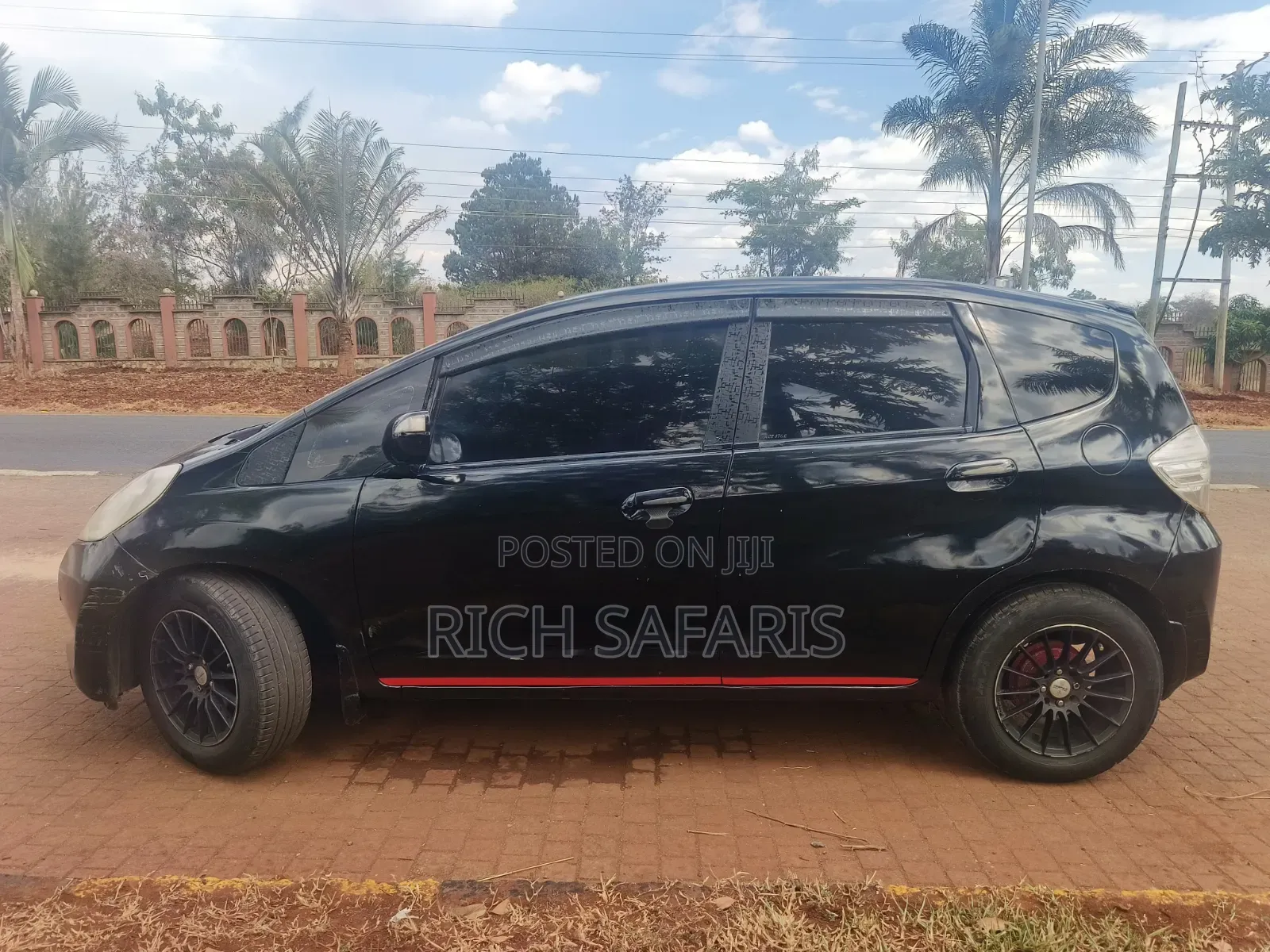 Honda Fit Automatic 2011 Black