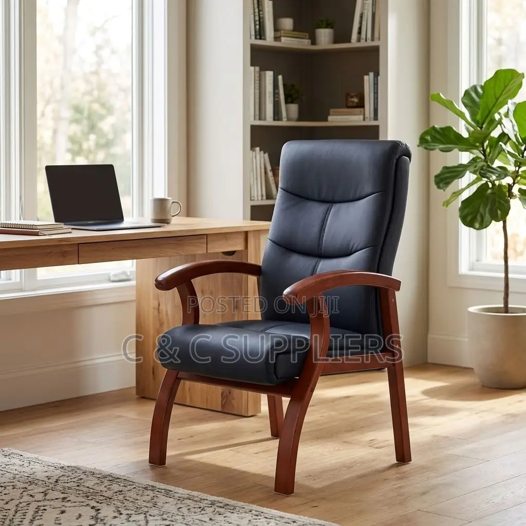 Black Executive Bliss Guest Chair