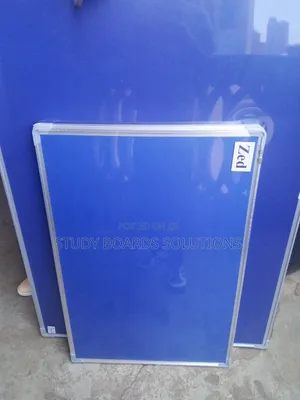 Blue Bulletin Board 3ft × 2ft – Perfect for Chemists &Clinics