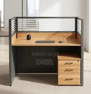 Modern Office Partition Desk System – Smart Modular Workstations