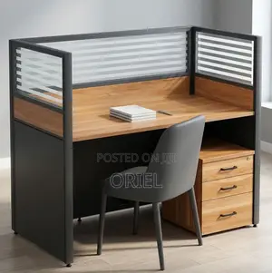 Modern Office Partition Desk System – Smart Modular Workstations