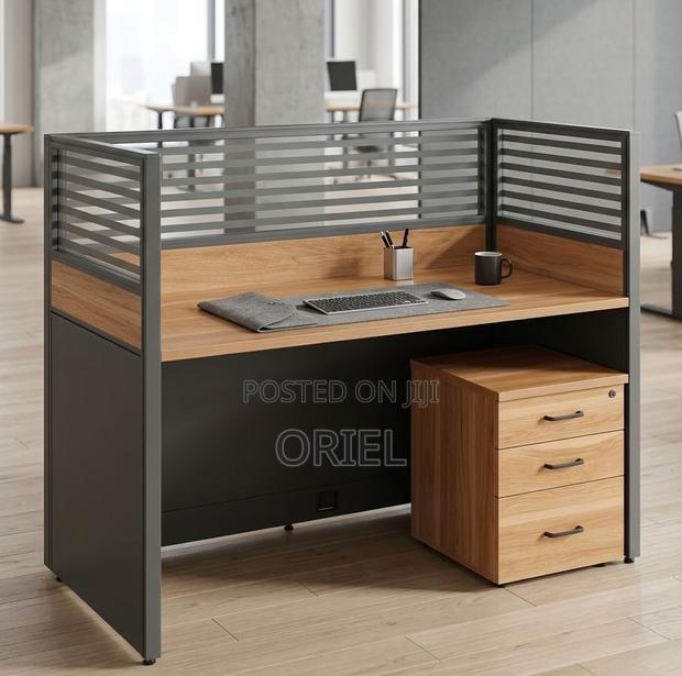 Modern Office Partition Desk System – Smart Modular Workstations - thumbnail 3