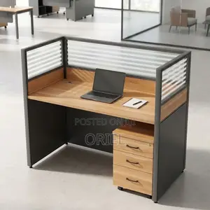 Modern Office Partition Desk System – Smart Modular Workstations