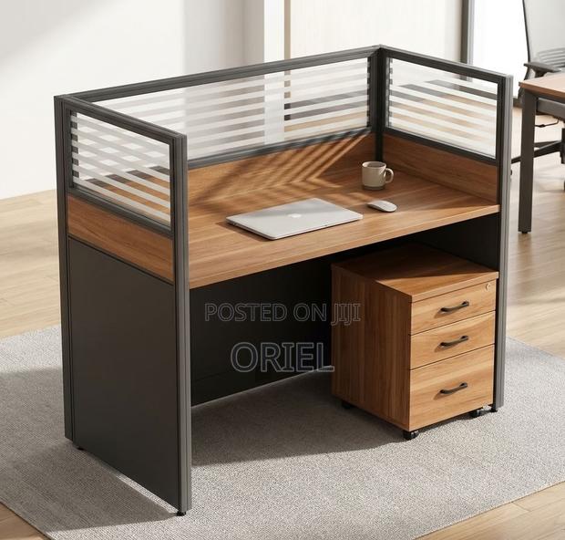 Modern Office Partition Desk System – Smart Modular Workstations - thumbnail 5