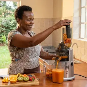 Signature Silverware Cold Press Slow Juicer With Large 78mm Feed Chute