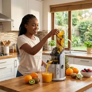 Signature Silverware Cold Press Slow Juicer With Large 78mm Feed Chute
