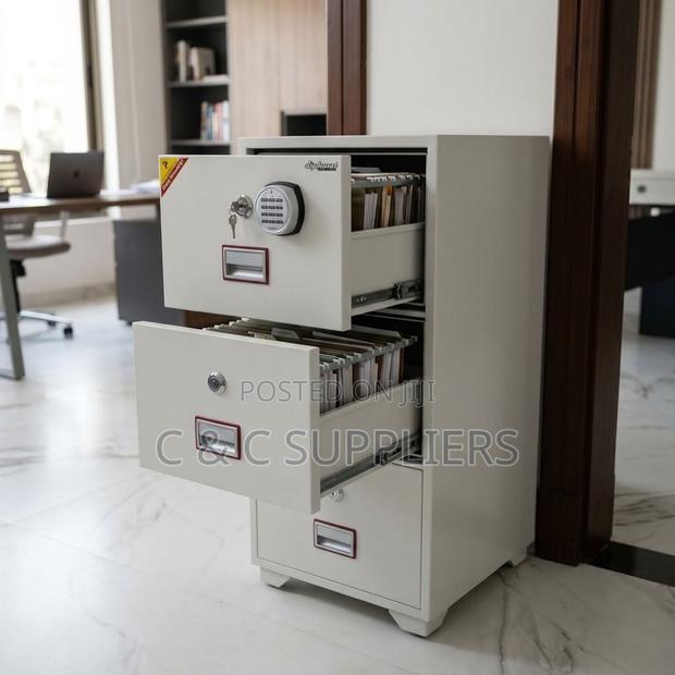 3-Drawer Topsec Diplomatic File Cabinet - thumbnail 2
