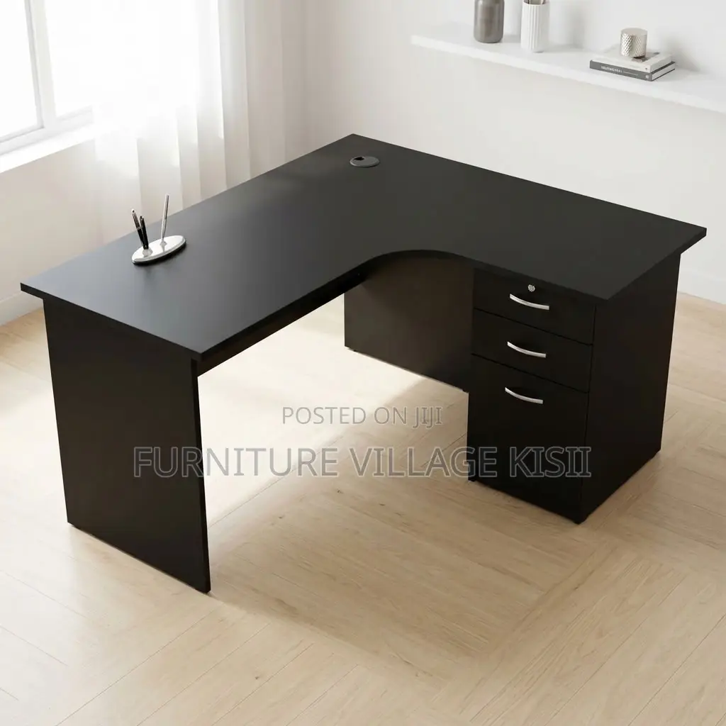 L-Shaped 1.4m Customised Office Desk