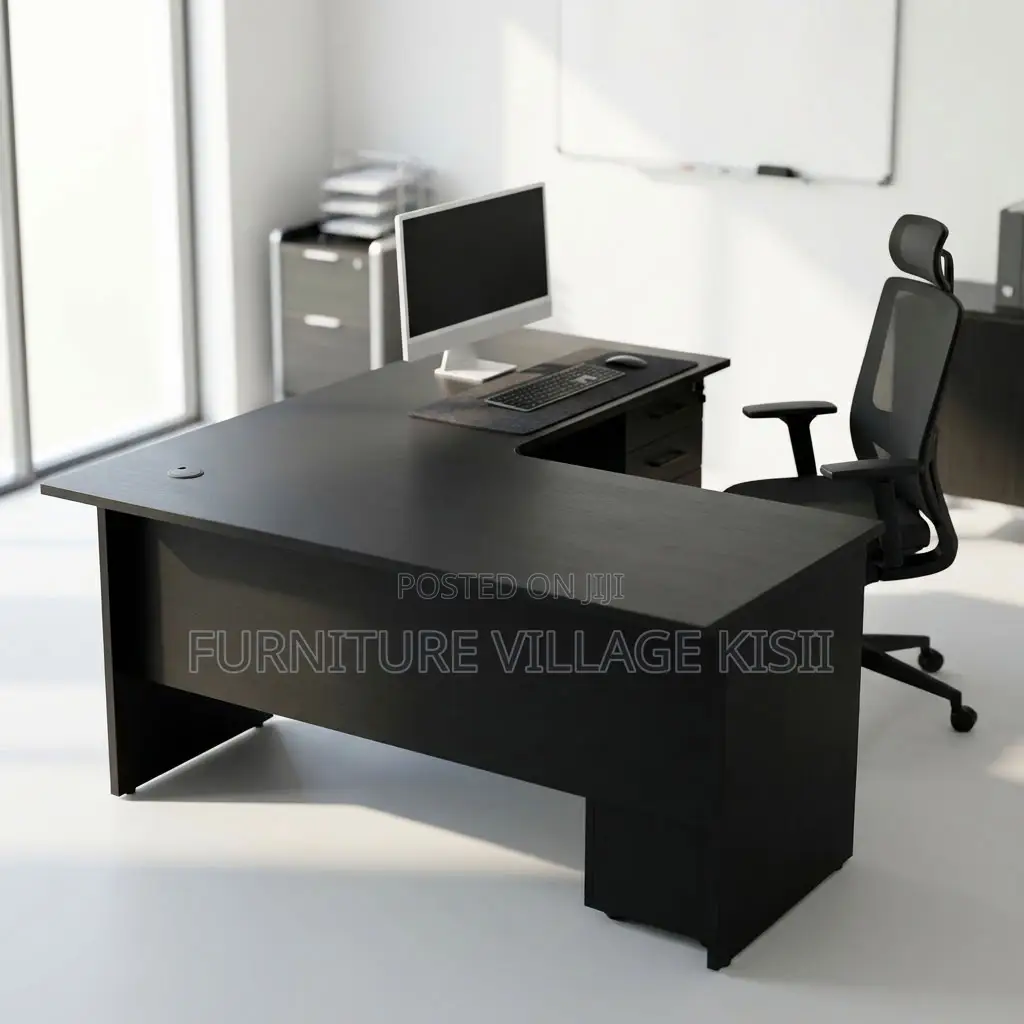 L-Shaped 1.4m Customised Office Desk