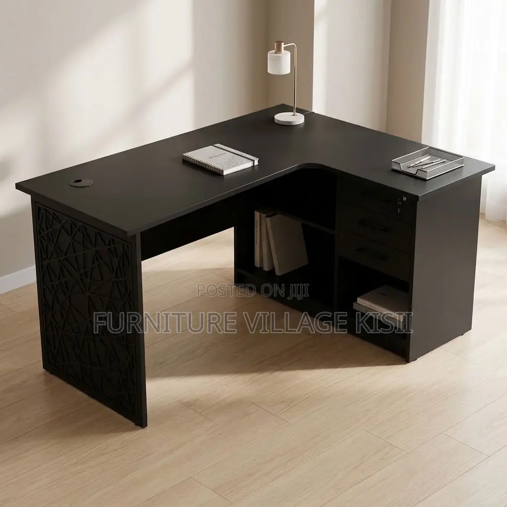 L-Shaped 1.4m Customised Office Desk