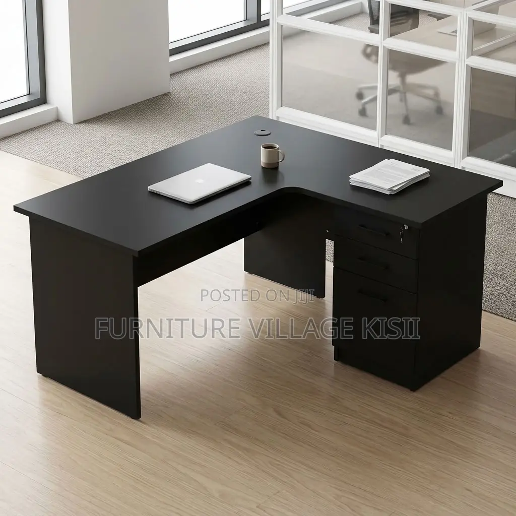 L-Shaped 1.4m Customised Office Desk