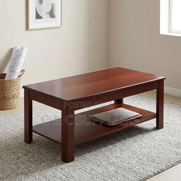 Rectangle Coffee Table-With Storage - main view