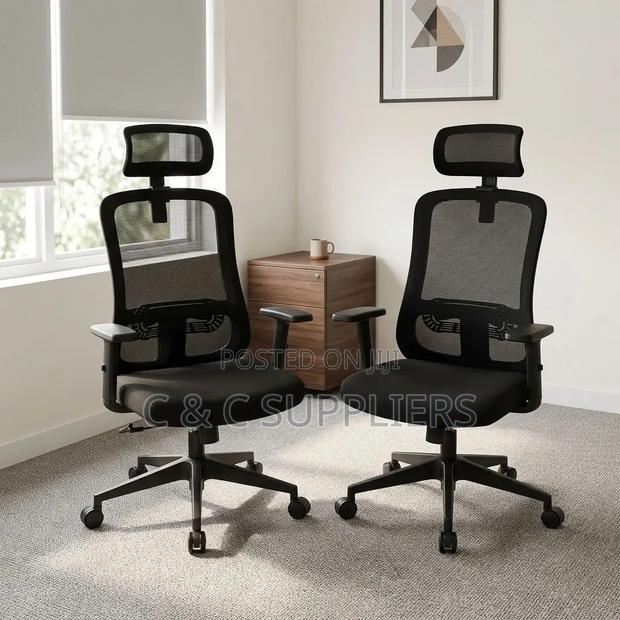Ergonomic High Back Workstation Seat - thumbnail 5