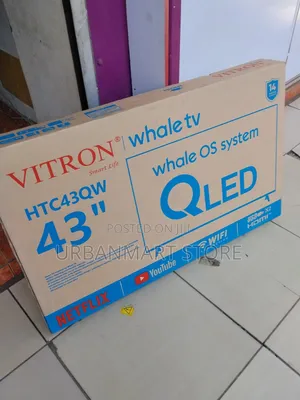 Brand New Vitron 43 Inch Smart TV With 14 Month Warranty