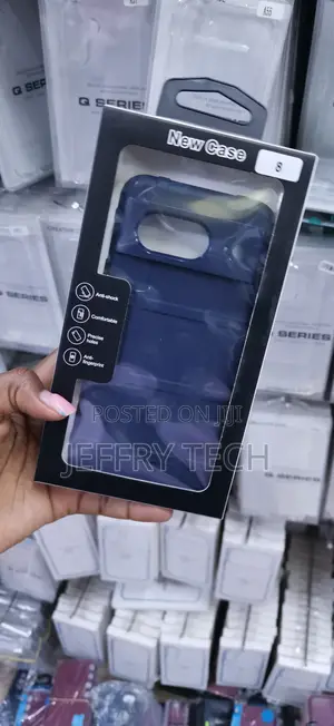 Navy Blue Rugged Shield Case With Armor for Google Pixel the Pixel 6