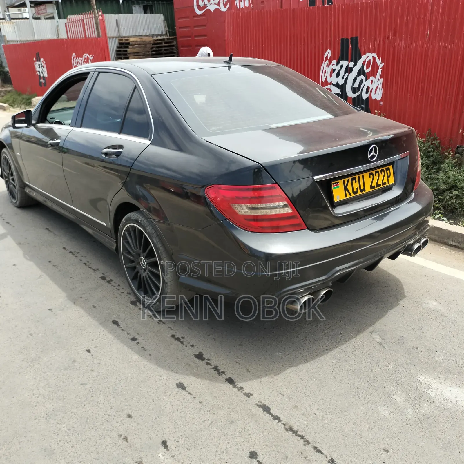 Mercedes-Benz C180 2012 Black