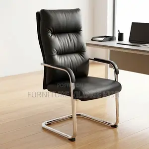 Executive Leather Visitor Waiting Seat
