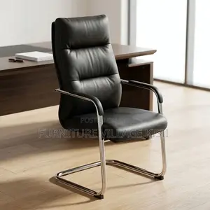 Executive Leather Visitor Waiting Seat