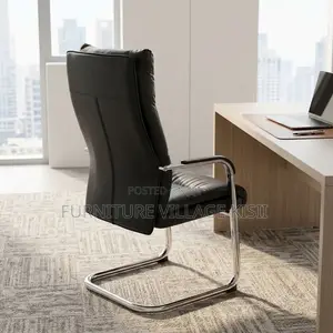 Executive Leather Visitor Waiting Seat