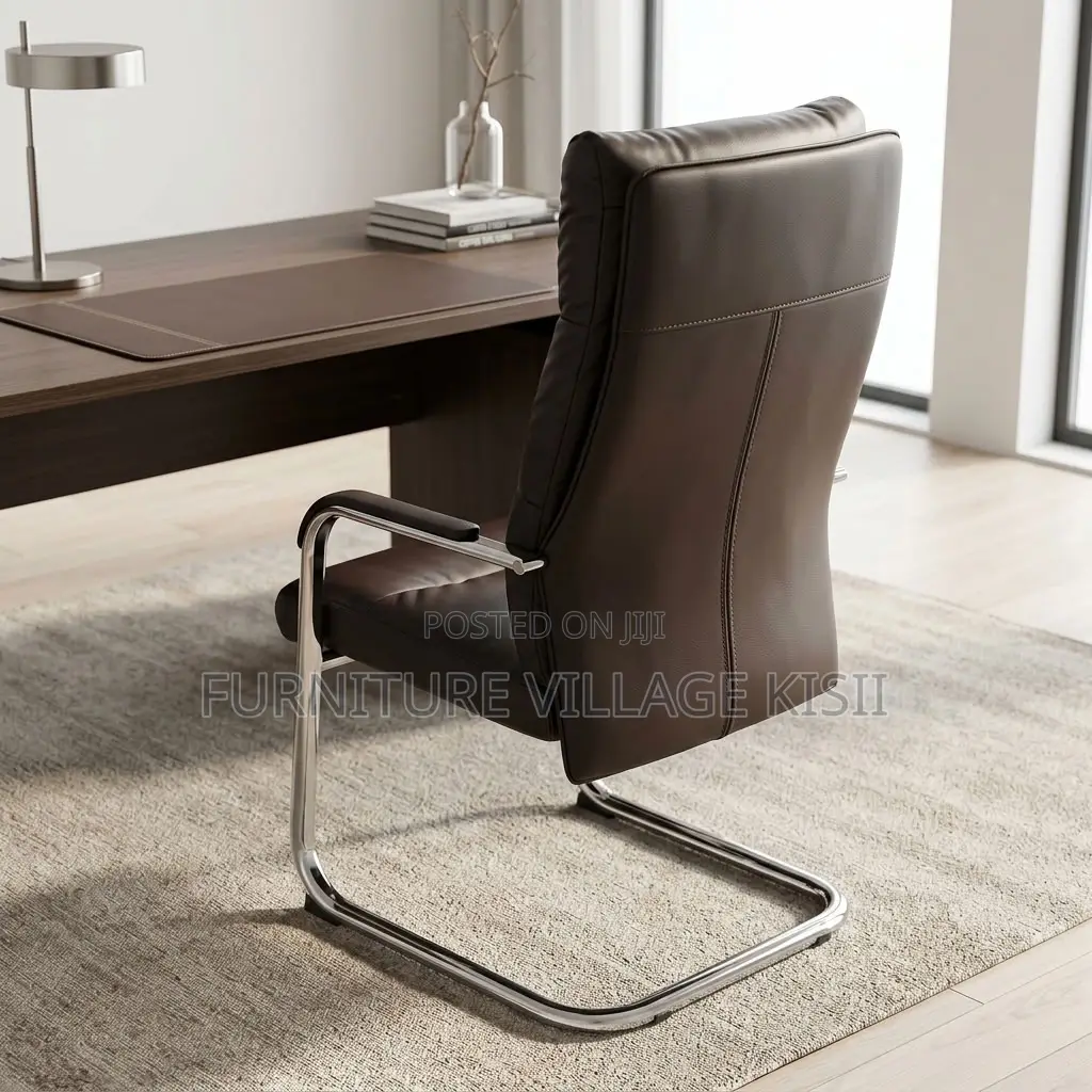 Executive Leather Visitor Waiting Seat