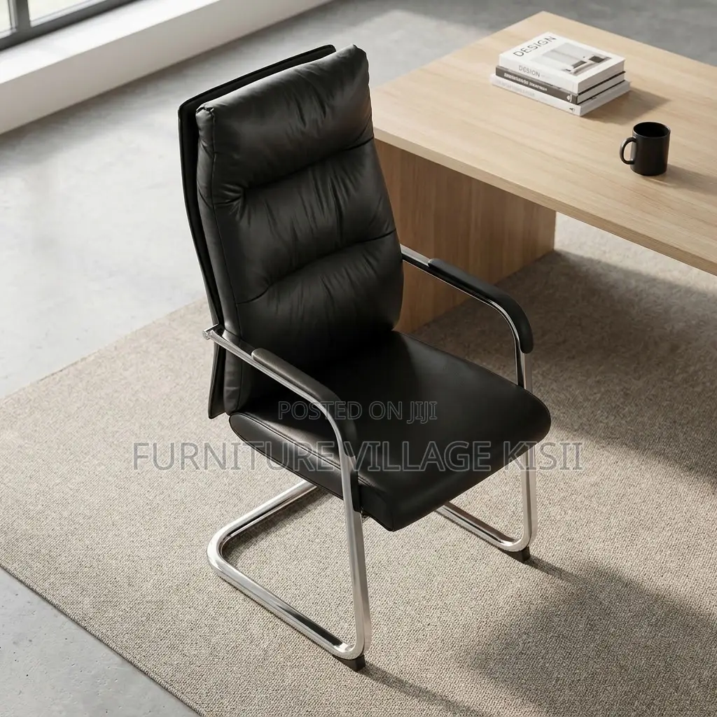 Executive Leather Visitor Waiting Seat