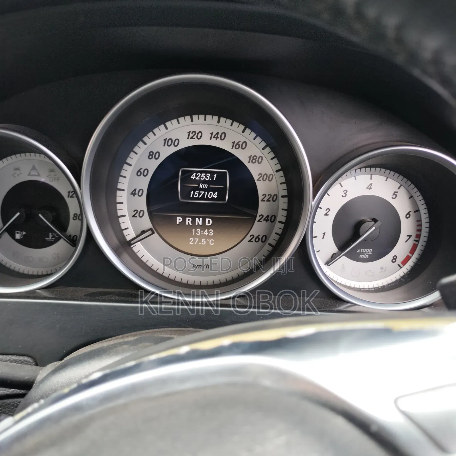 Mercedes-Benz C180 2012 Black