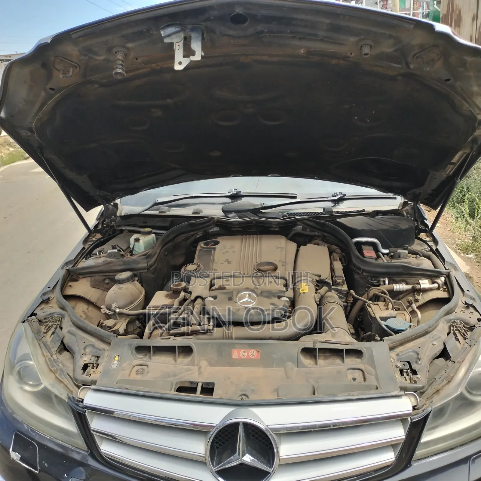 Mercedes-Benz C180 2012 Black