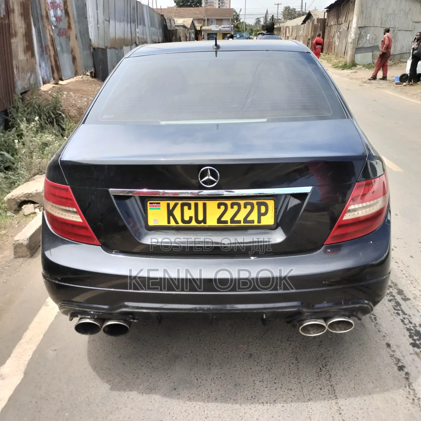 Mercedes-Benz C180 2012 Black