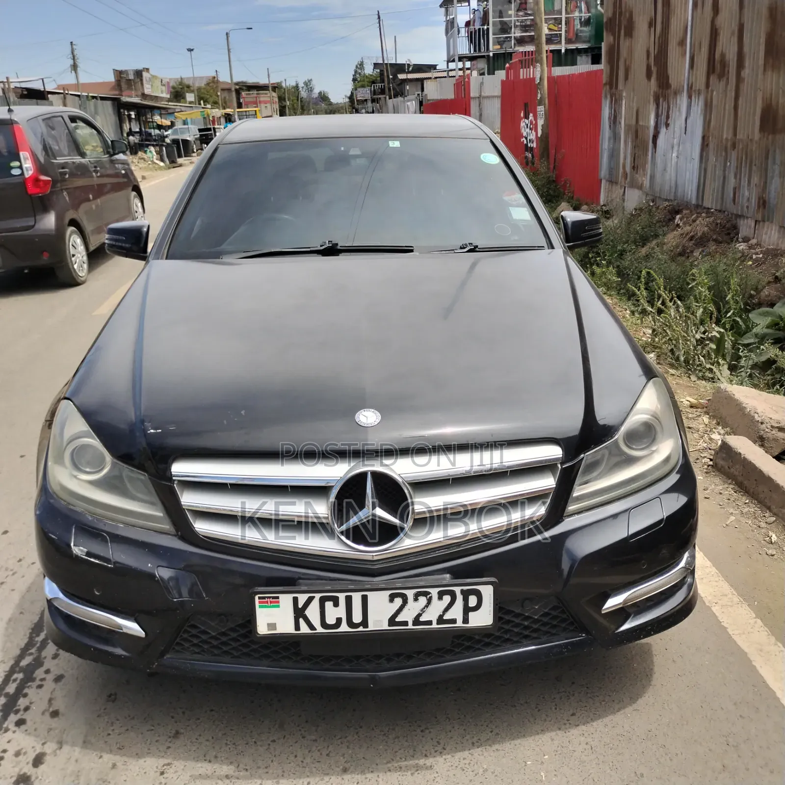 Mercedes-Benz C180 2012 Black