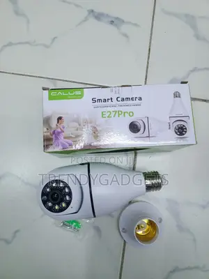 CALUS E27 Smart Bulb Camera With WiFi and Remote Smartphone Viewing