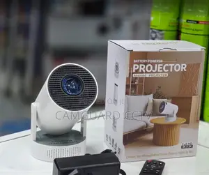 HY300ProMax Portable Android Smart Projector – Rechargeable Battery