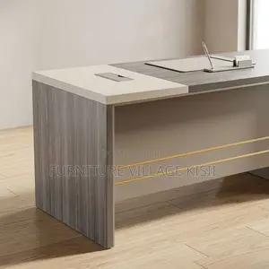 1.6M Executive Office Table With Side Table