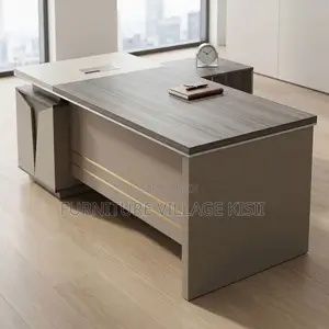 1.6M Executive Office Table With Side Table
