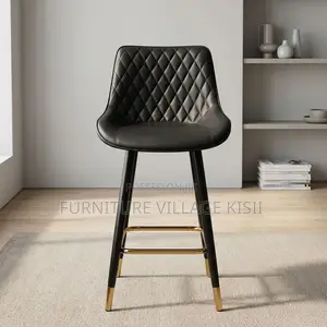 High Blac Kitchen Bar Stool