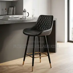 High Blac Kitchen Bar Stool