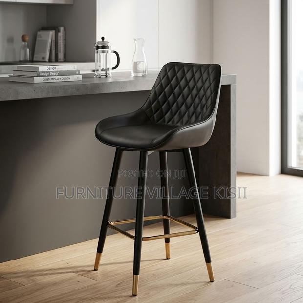 High Blac Kitchen Bar Stool - thumbnail 2