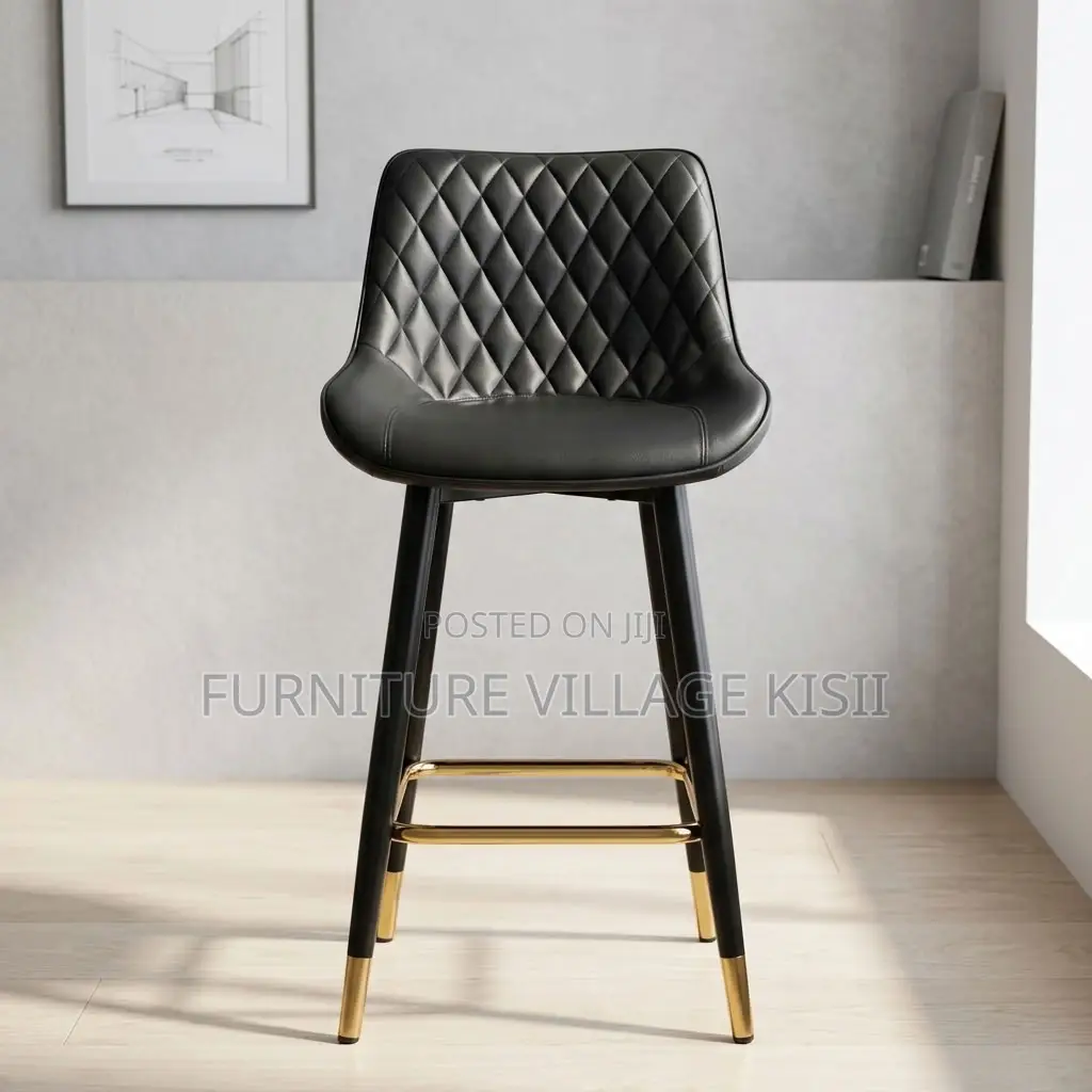 High Blac Kitchen Bar Stool