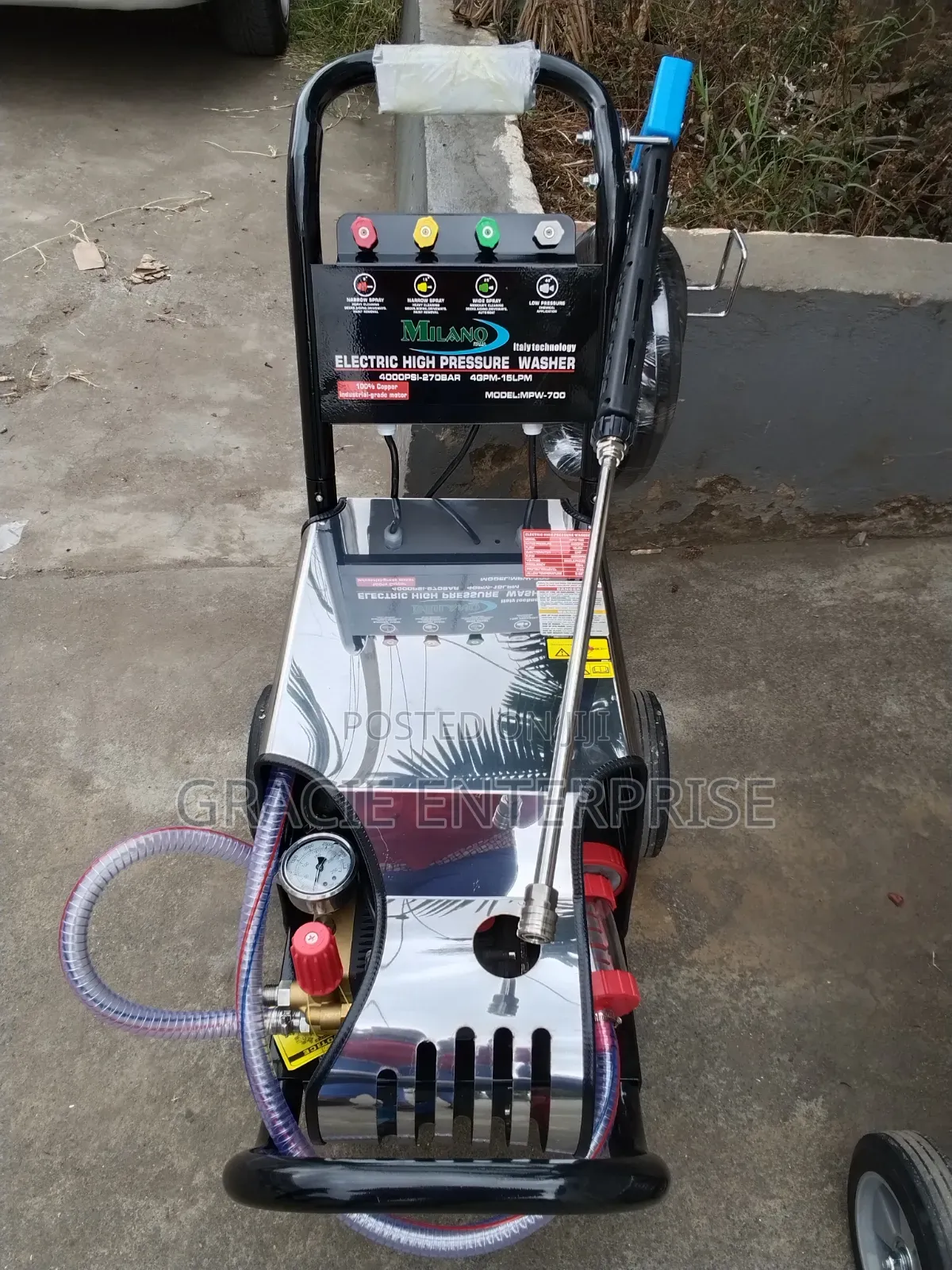 Heavy-Duty Car Wash Machine, Pressure Washer